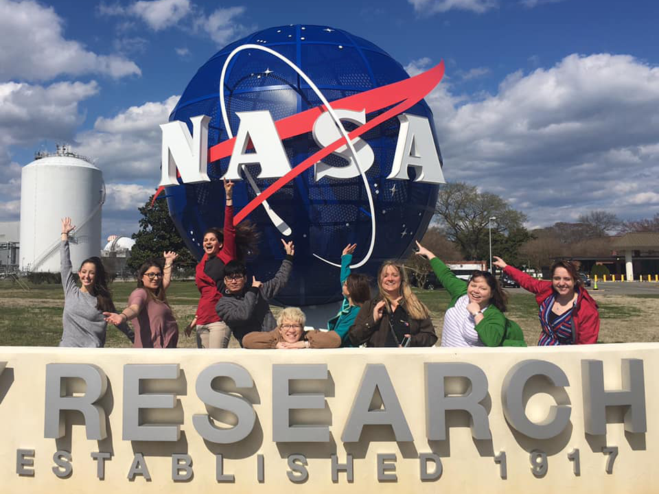 The 2018-19 pre-service education scholars explore NASA Langley Research Center in Virginia