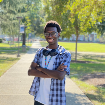 Oumar Toure, Fayetteville State University, major: computer science, minor: astrophysics