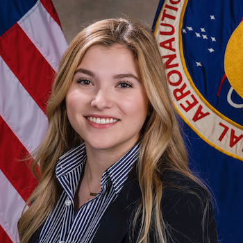 Letice Bussiere, NASA Marshall Space Flight Center intern from UNC-Charlotte